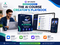 The AI Course Creator's Playbook | Build & Sell Online Courses | DP Crate